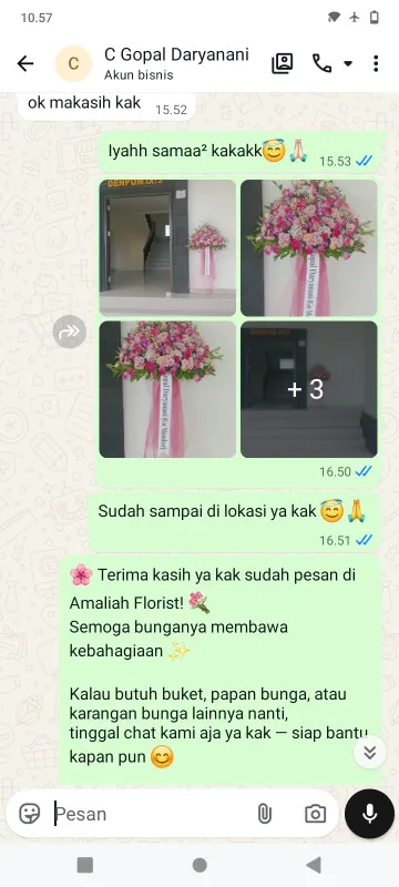Pengiriman Karangan Bunga Pasar Induk Kramat Jati